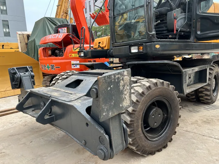 Chasis de excavadora de ruedas Hyundai R210-9W