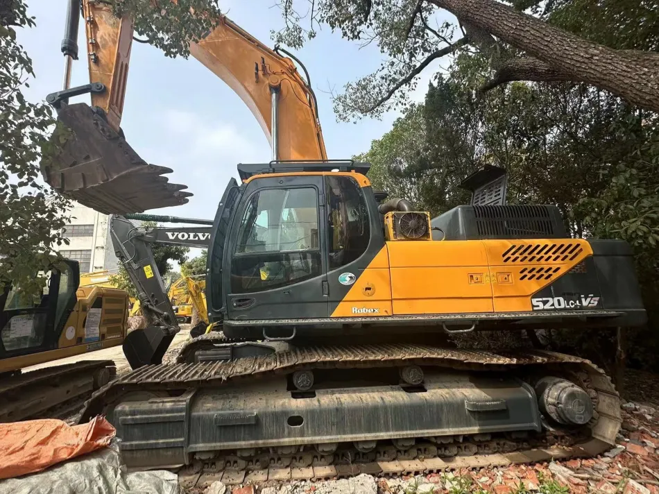 Excavadora Hyundai R520VS lado izquierdo - JINDONGYU Excavadora Hyundai R520VS lado izquierdo