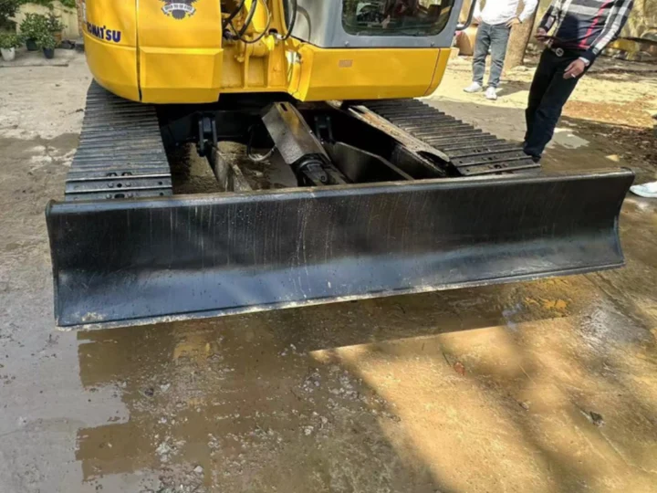 Hoja de empuje para excavadora Komatsu PC78US