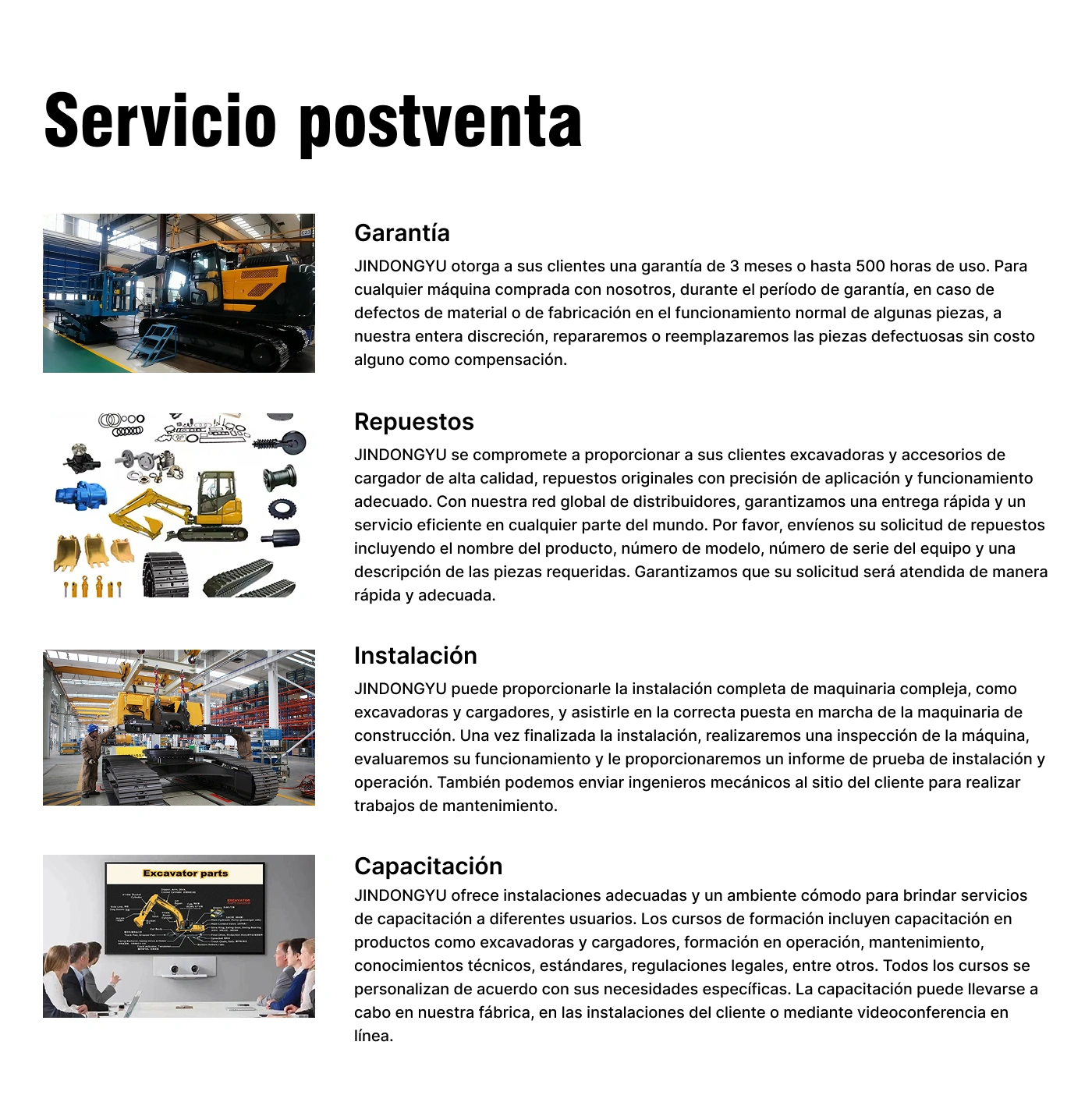 Servicio postventa