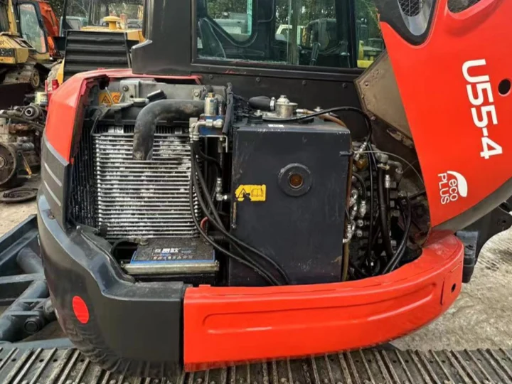 Radiador de la miniexcavadora Kubota U55-4