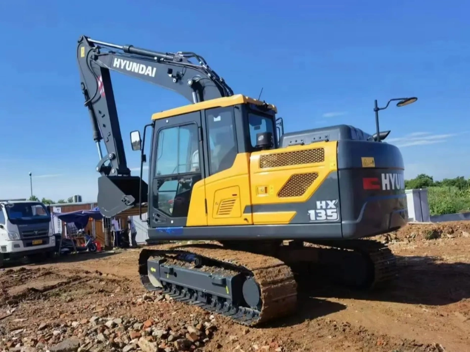 Excavadora Hyundai HX135 lado trasero izquierdo - JINDONGYU Excavadora Hyundai HX135 lado trasero izquierdo