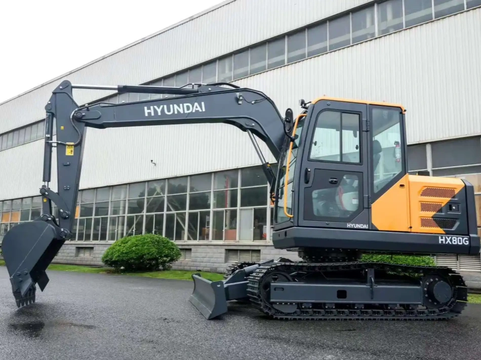 Excavadora Hyundai HX80G