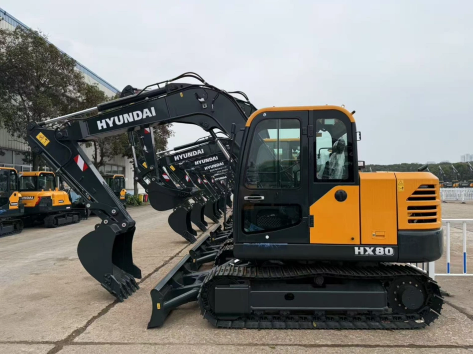 Excavadora Hyundai HX80