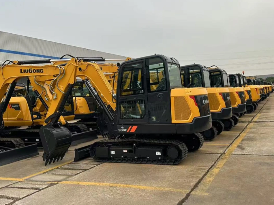 Excavadora Liugong 906F Max para trabajos compactos exigentes