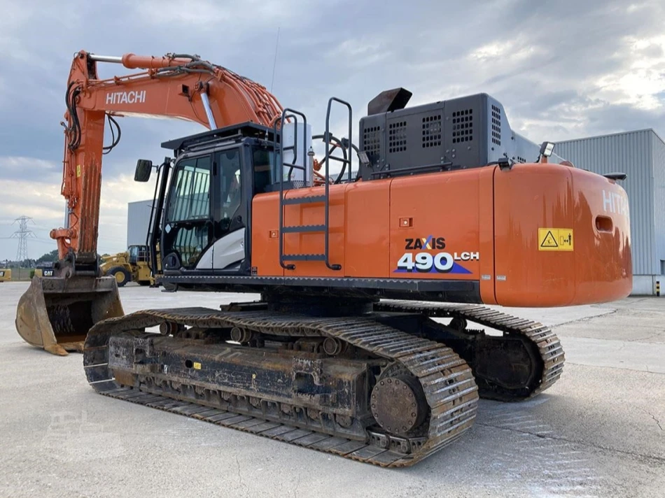 Hitachi ZX450 vs ZX490 usada para excavación pesada
