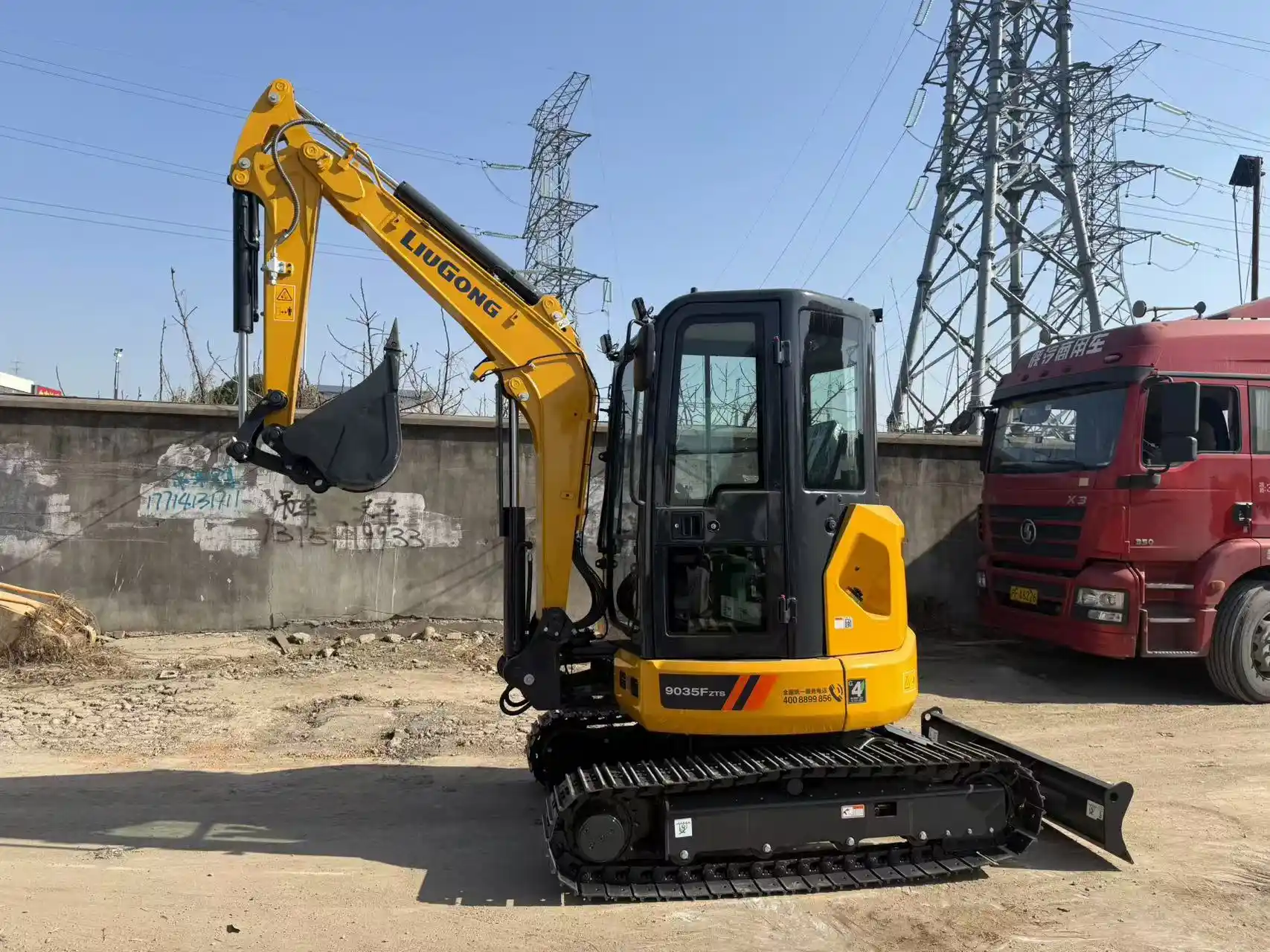 Excavadora Liugong 9035F 9055F y 906F Max para elegir mini excavadoras